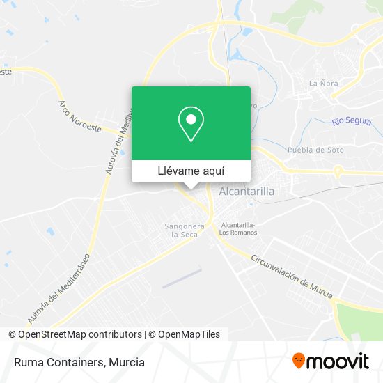 Mapa Ruma Containers