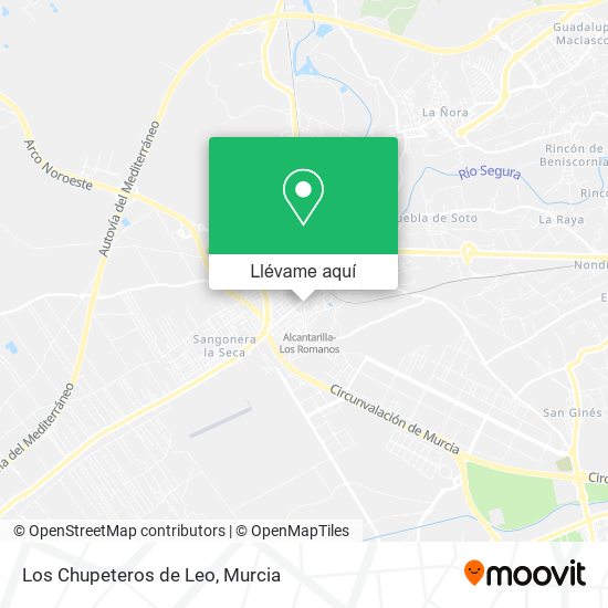 Mapa Los Chupeteros de Leo