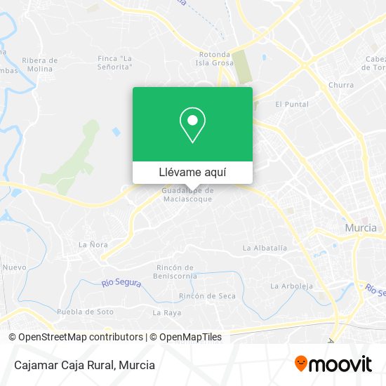 Mapa Cajamar Caja Rural