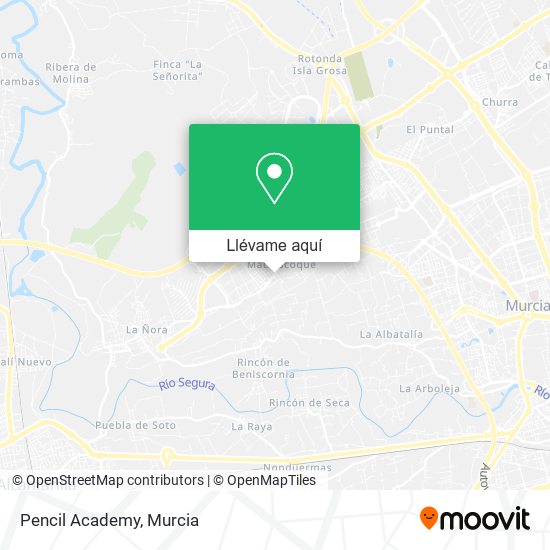 Mapa Pencil Academy