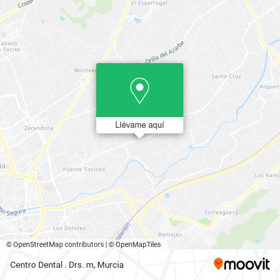 Mapa Centro Dental . Drs. m