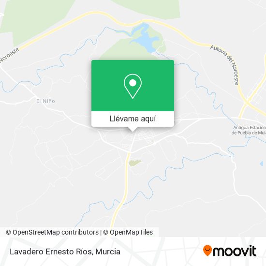 Mapa Lavadero Ernesto Ríos