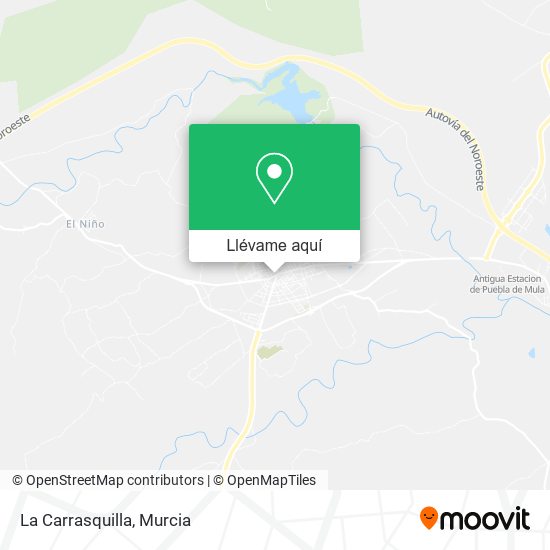 Mapa La Carrasquilla