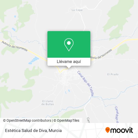 Mapa Estética Salud de Diva