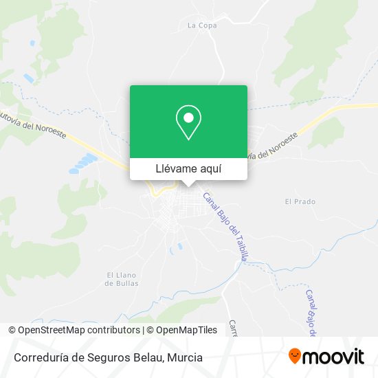 Mapa Correduría de Seguros Belau