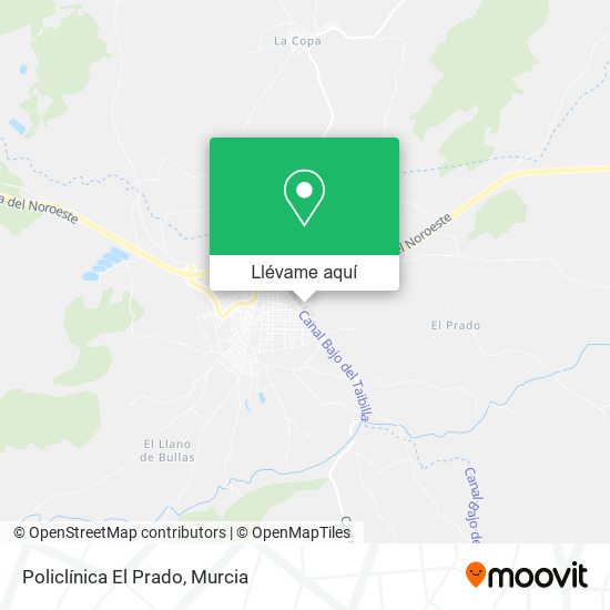 Mapa Policlínica El Prado