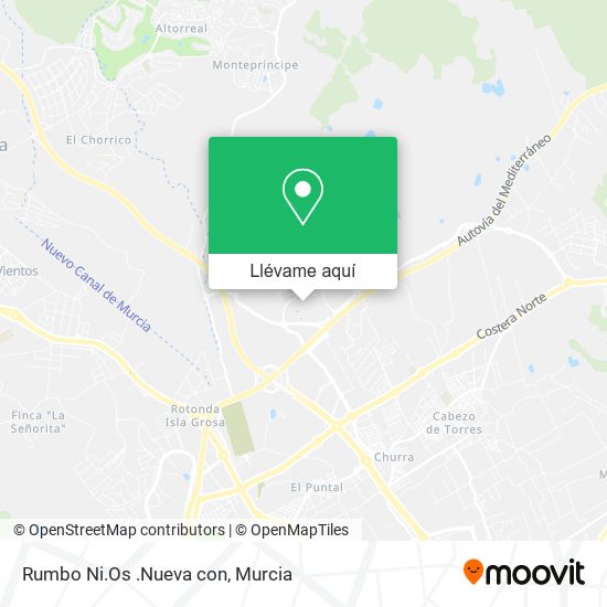 Mapa Rumbo Ni.Os .Nueva con