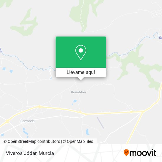 Mapa Viveros Jódar