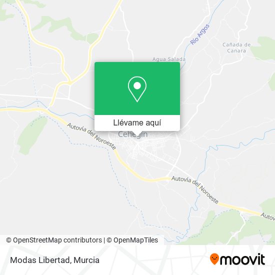 Mapa Modas Libertad