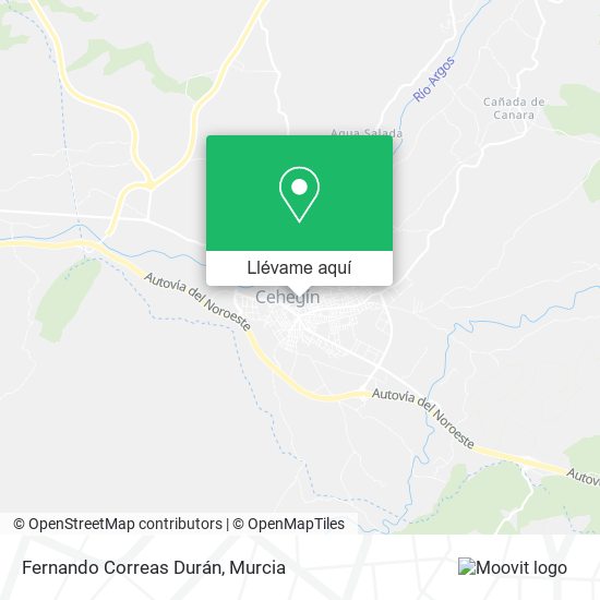 Mapa Fernando Correas Durán