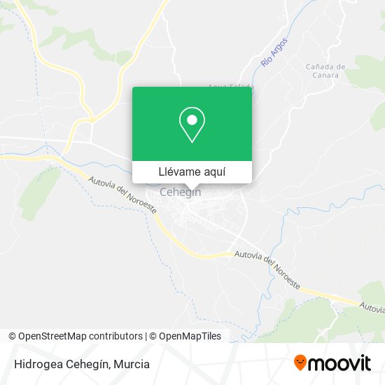 Mapa Hidrogea Cehegín