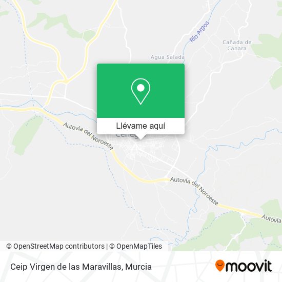 Mapa Ceip Virgen de las Maravillas