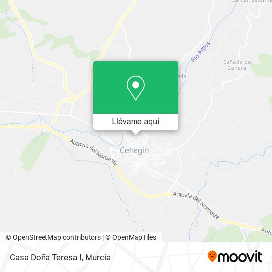 Mapa Casa Doña Teresa I