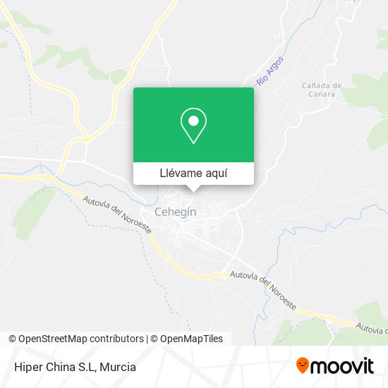 Mapa Hiper China S.L