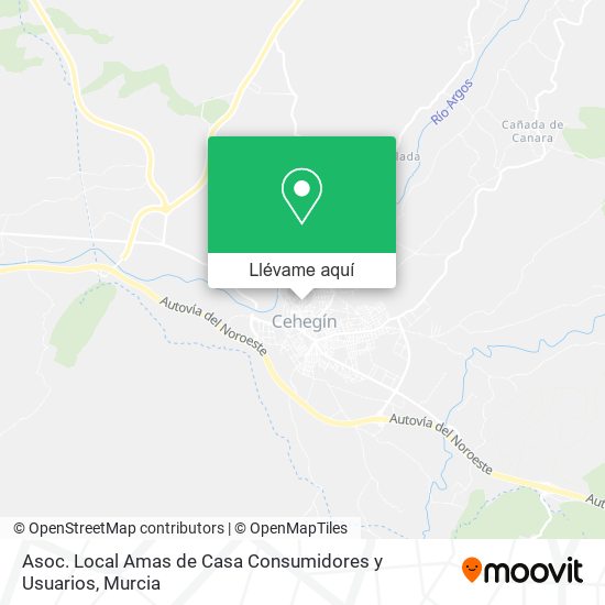 Mapa Asoc. Local Amas de Casa Consumidores y Usuarios