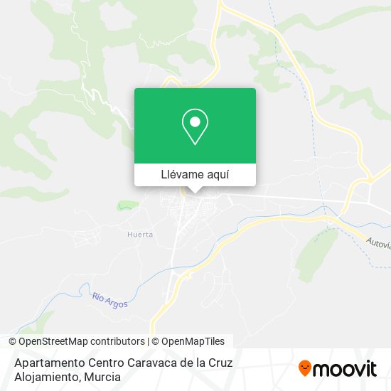Mapa Apartamento Centro Caravaca de la Cruz Alojamiento