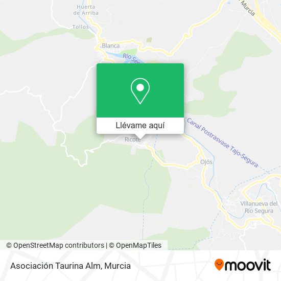 Mapa Asociación Taurina Alm