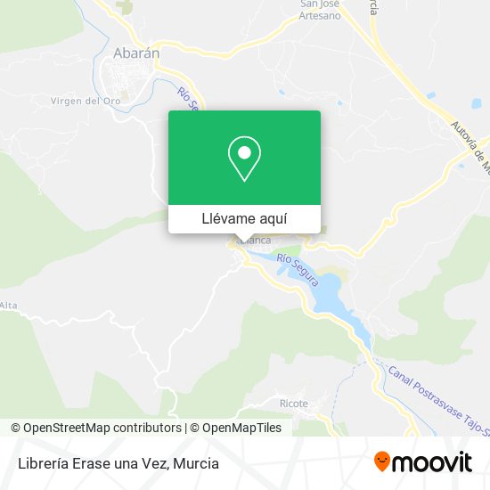 Mapa Librería Erase una Vez