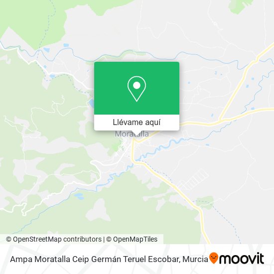 Mapa Ampa Moratalla Ceip Germán Teruel Escobar