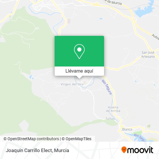 Mapa Joaquín Carrillo Elect