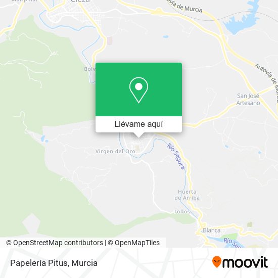 Mapa Papelería Pitus