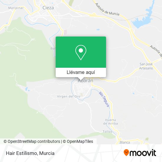 Mapa Hair Estilismo