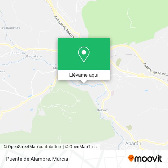 Mapa Puente de Alambre