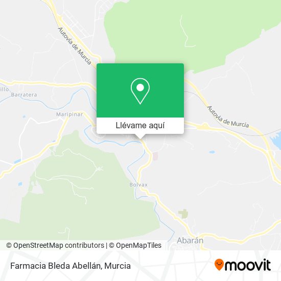 Mapa Farmacia Bleda Abellán