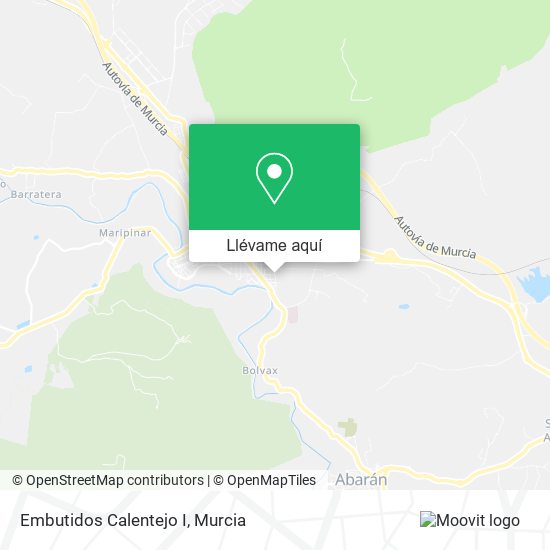 Mapa Embutidos Calentejo I