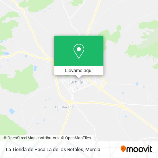 Mapa La Tienda de Paca La de los Retales