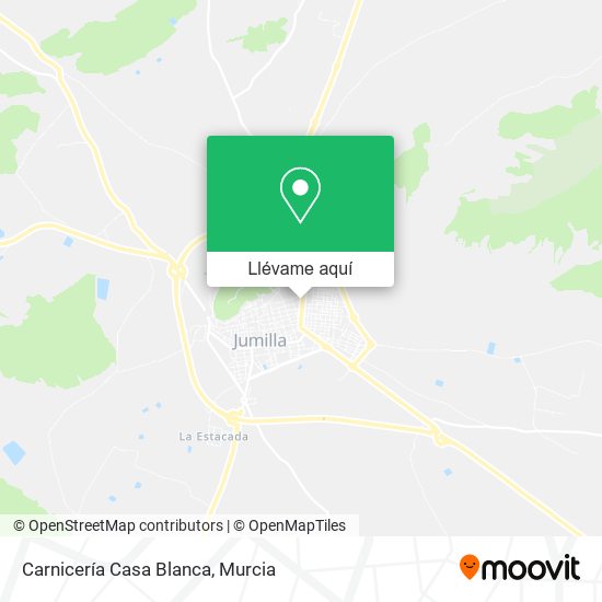 Mapa Carnicería Casa Blanca