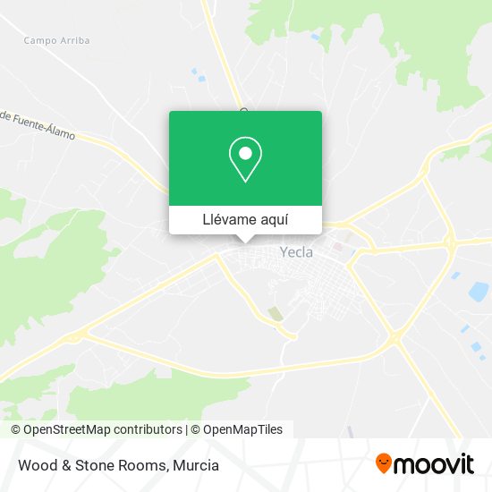 Mapa Wood & Stone Rooms