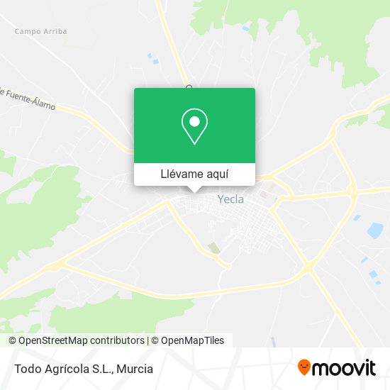 Mapa Todo Agrícola S.L.