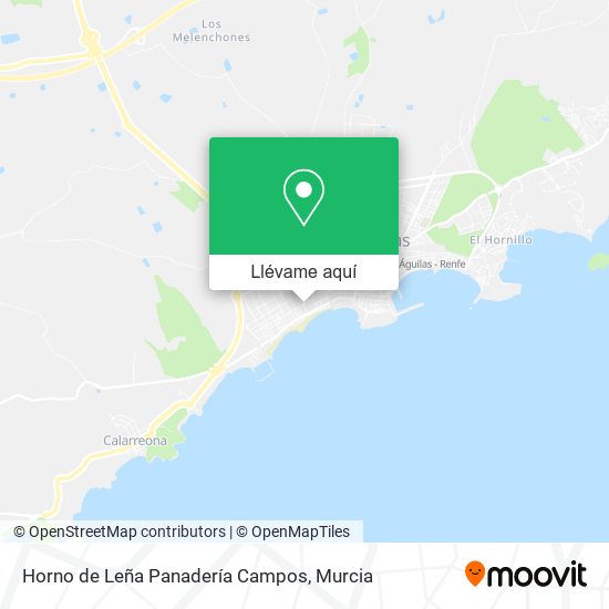 Mapa Horno de Leña Panadería Campos