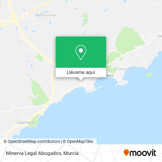 Mapa Minerva Legal Abogados