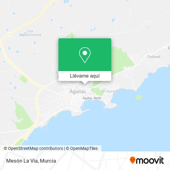 Mapa Mesón La Via