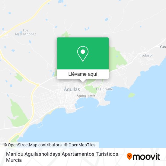 Mapa Marilou Aguilasholidays Apartamentos Turísticos