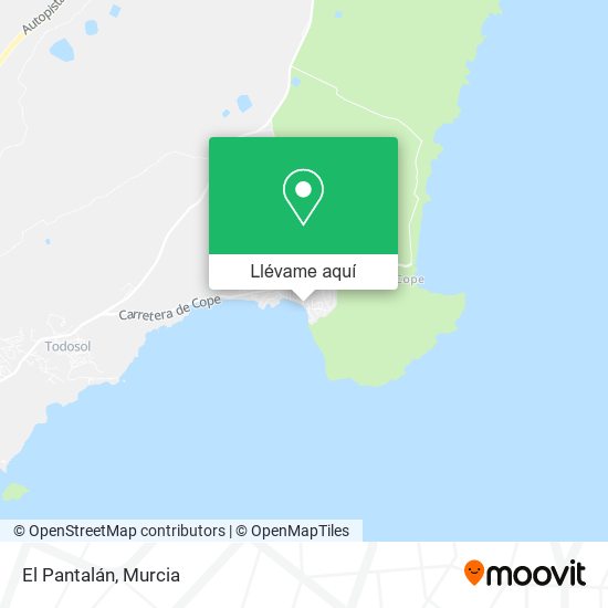 Mapa El Pantalán