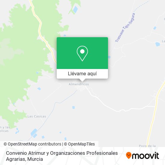 Mapa Convenio Atrimur y Organizaciones Profesionales Agrarias