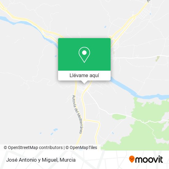 Mapa José Antonio y Miguel