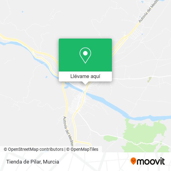 Mapa Tienda de Pilar