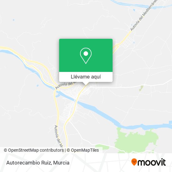 Mapa Autorecambio Ruiz