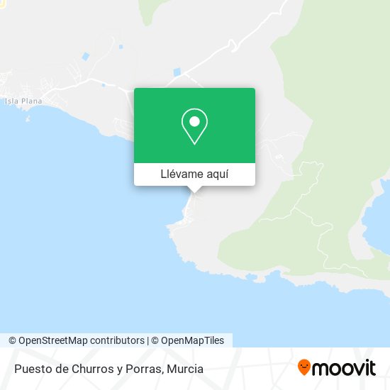 Mapa Puesto de Churros y Porras