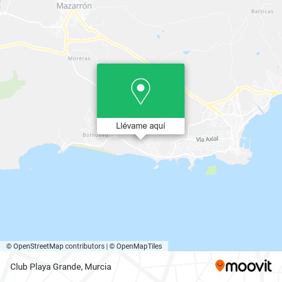 Mapa Club Playa Grande