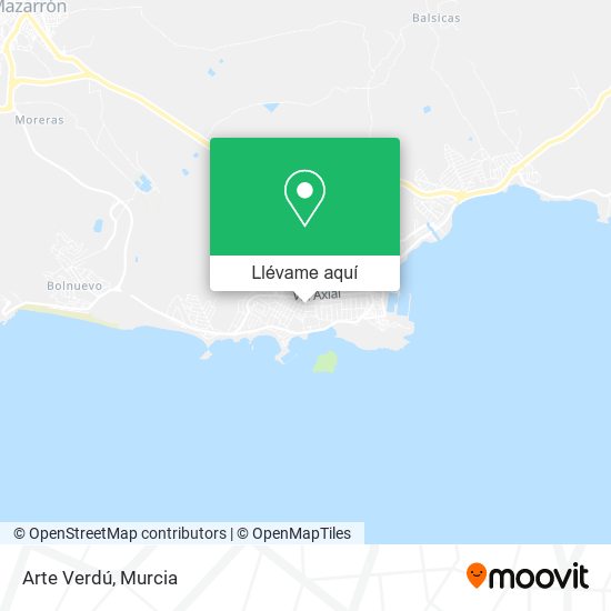 Mapa Arte Verdú