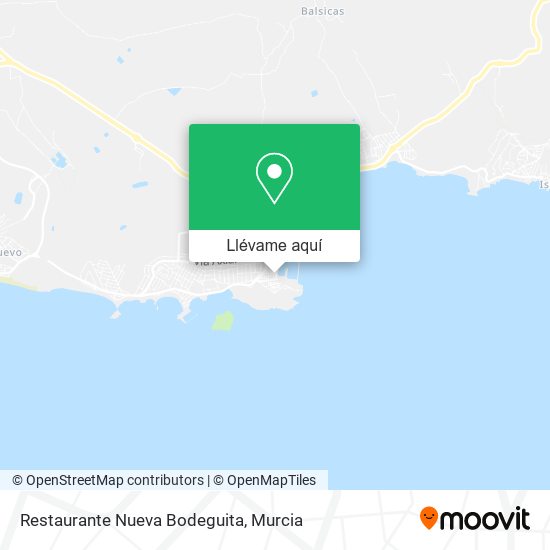 Mapa Restaurante Nueva Bodeguita