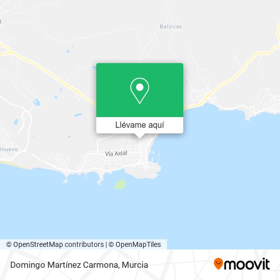 Mapa Domingo Martínez Carmona