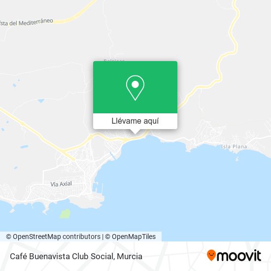 Mapa Café Buenavista Club Social