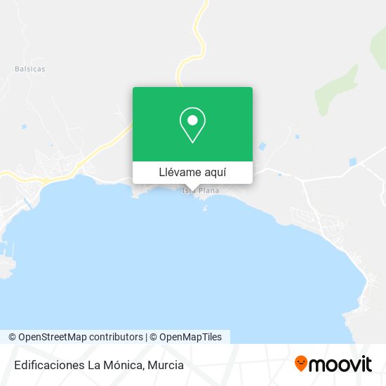 Mapa Edificaciones La Mónica