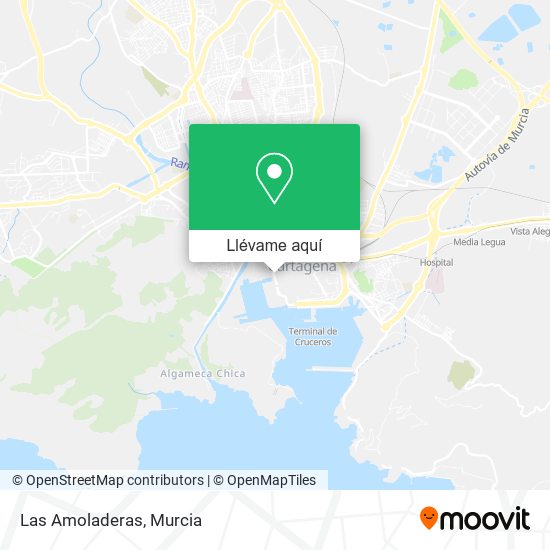 Mapa Las Amoladeras